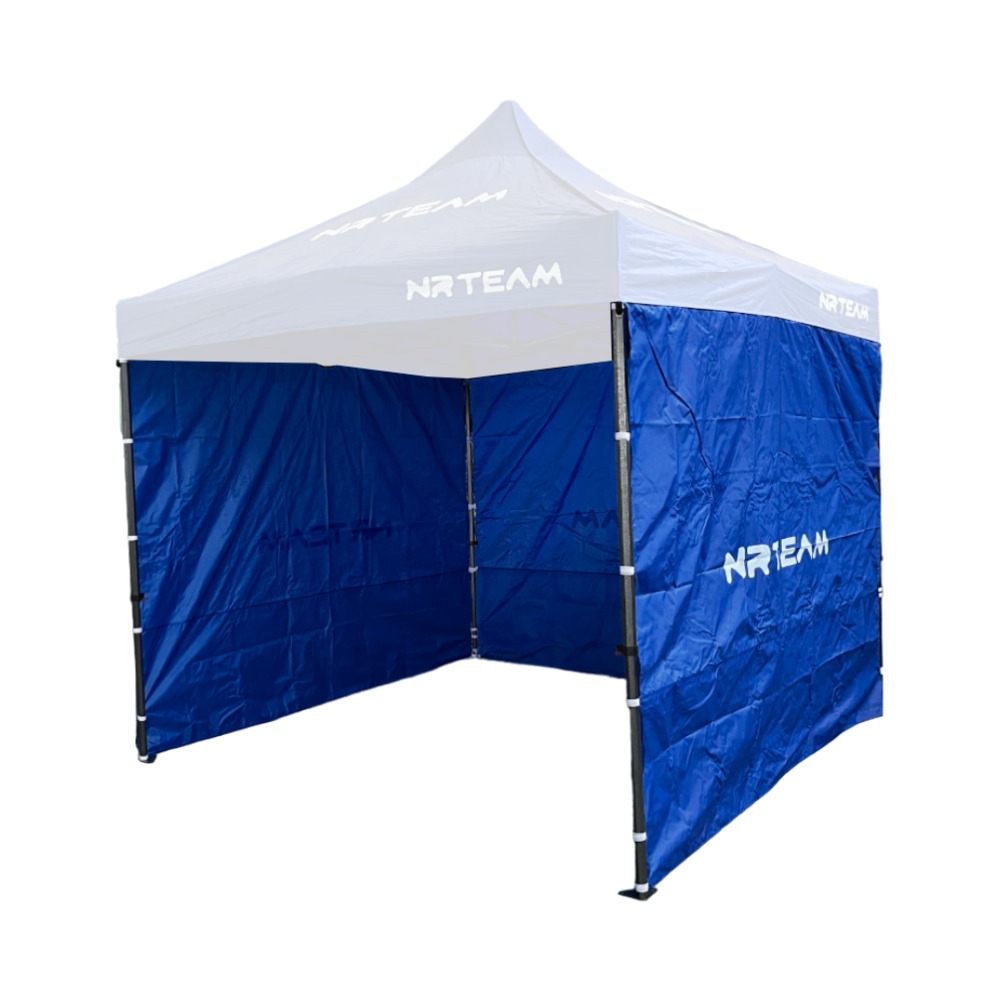 Seitenteile-Set für Pavillon - blau