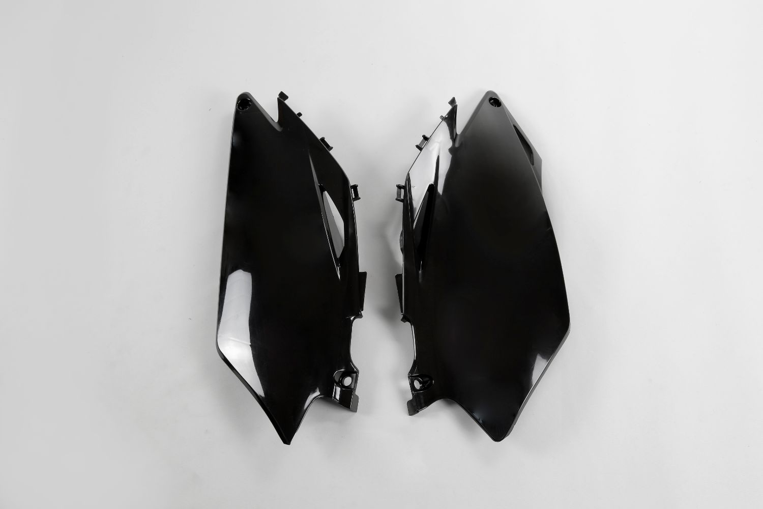 Seitliche Startnummerntafeln Honda CRF 450 R (09-10) schwarz HO04638-001