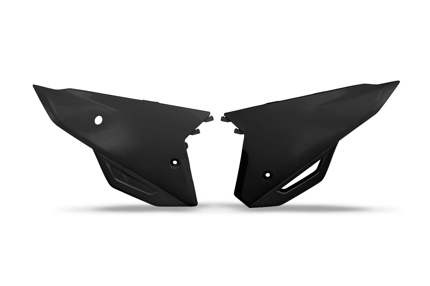 Seitliche Startnummerntafeln Honda CRF 250 R (22-24) schwarz HO05606-001