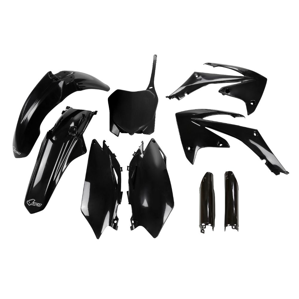 Kunststoff-Kit Honda CRF 450 R (09-10) - farbe schwarz HOKIT113F-001