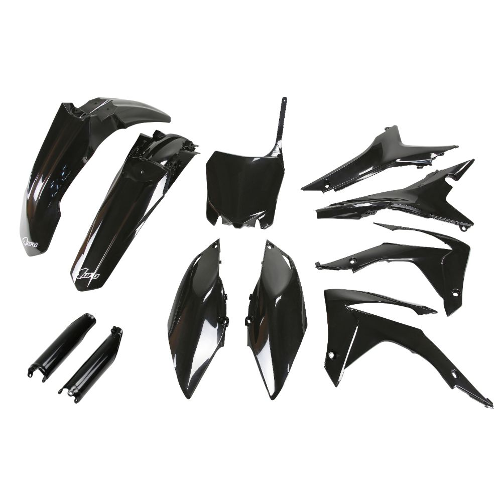Kunststoff-Kit Honda CRF 250 R (14-17) - farbe schwarz HOKIT121F-001