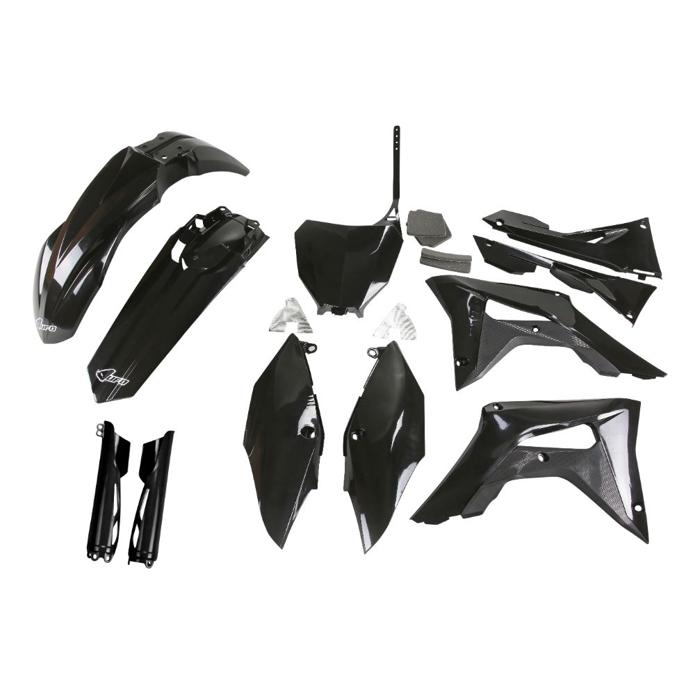 Kunststoff-Kit Honda CRF 450 R (17-20) - farbe schwarz HOKIT123F-001