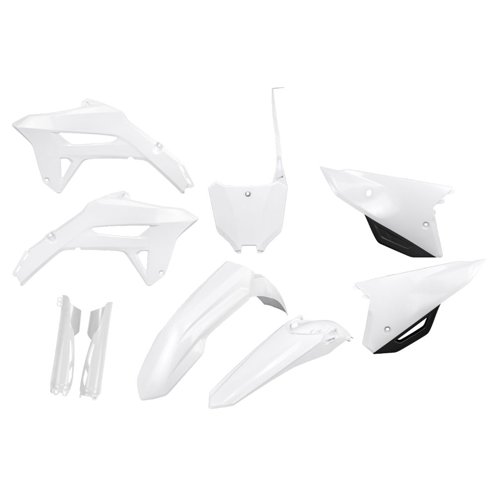 Kunststoff-Kit Honda CRF 450 R (21-24) - farbe weiß HOKIT125F-041