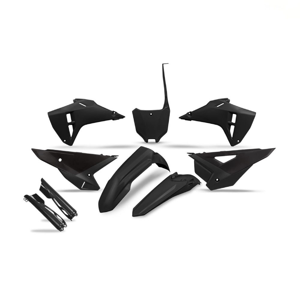 Kunststoff-Kit Honda CRF 250 R (25-27) - farbe schwarz HOKIT127F-001