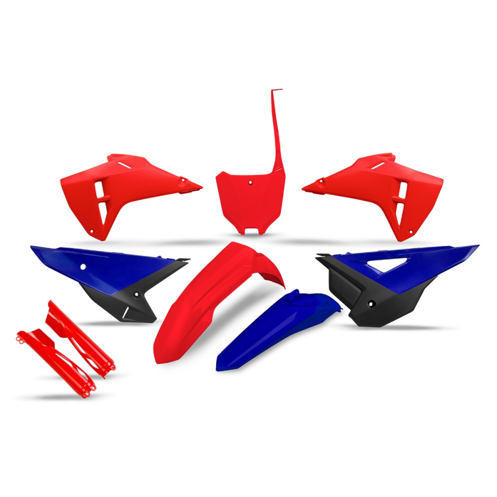 Kunststoff-Kit Honda CRF 450 R (21-24) - farbe OEM 2027 restyling HOKIT128F-999C