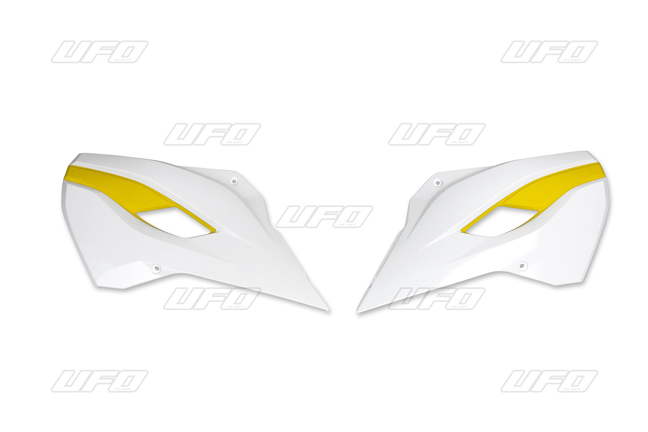 Kühlerverkleidungen Husqvarna 250 FC (14-15) weiß und gelb* HU03353-W