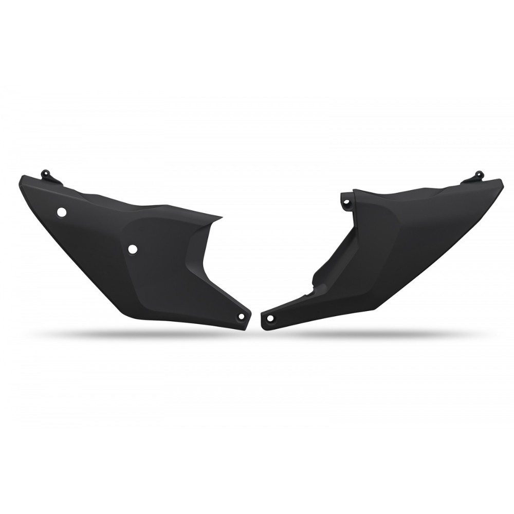 Seitliche Startnummerntafeln Husqvarna 250 FE (24-26) schwarz HU04309-001
