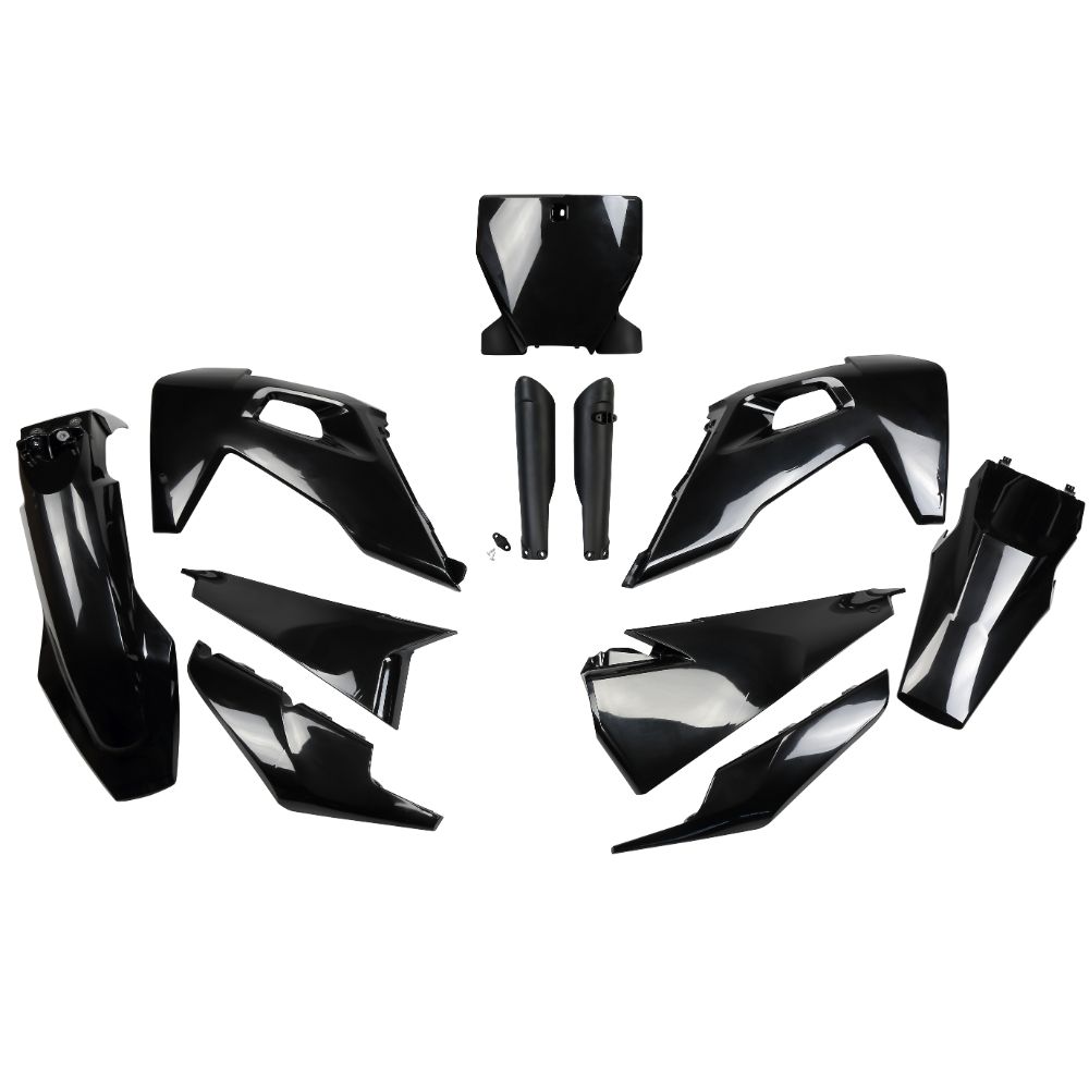 Kunststoff-Kit Husqvarna 250 FC (19-22) - farbe schwarz HUKIT622F-001