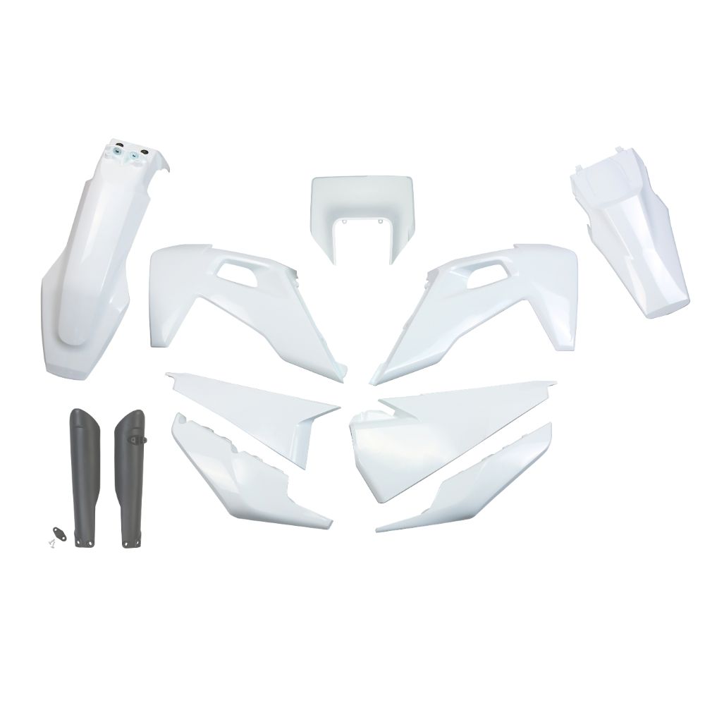Kunststoff-Kit Husqvarna 450 FE (20-23) - farbe weiß HUKIT623F-999W