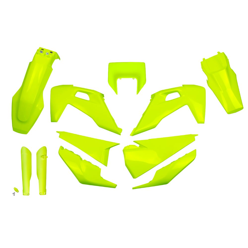 Kunststoff-Kit Husqvarna 501 FE (20-23) - farbe neongelb HUKIT623F-DFLU