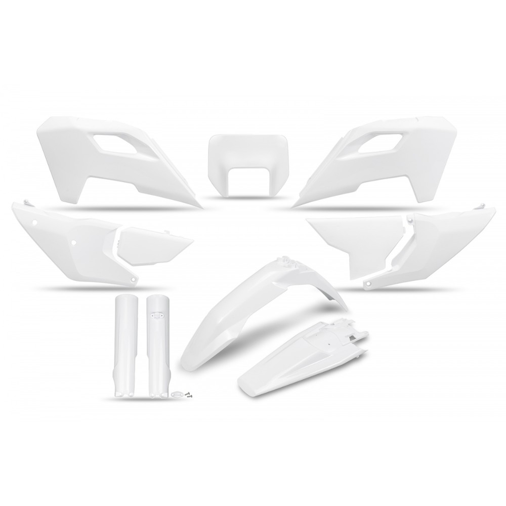 Kunststoff-Kit Husqvarna 250 FE (24-25) - farbe weiß HUKIT627F-040