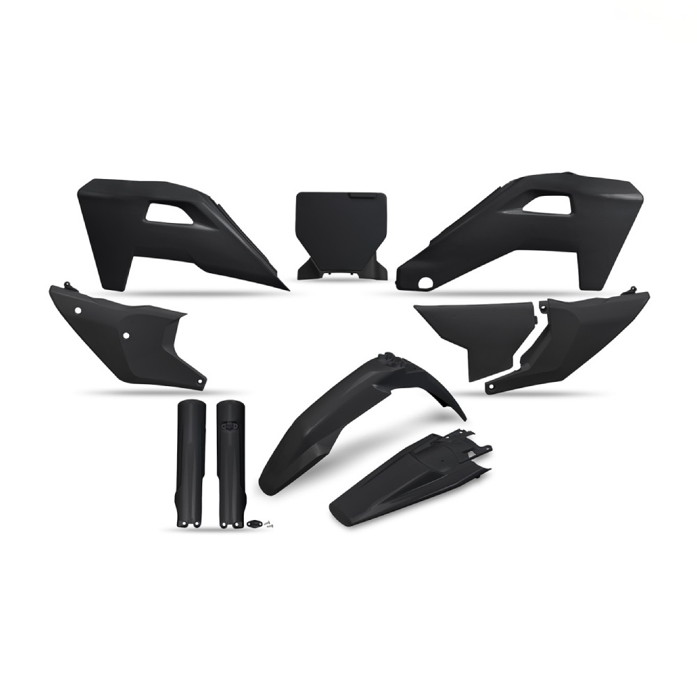 Kunststoff-Kit Husqvarna 125 TC (25-26) - farbe schwarz HUKIT630F-001