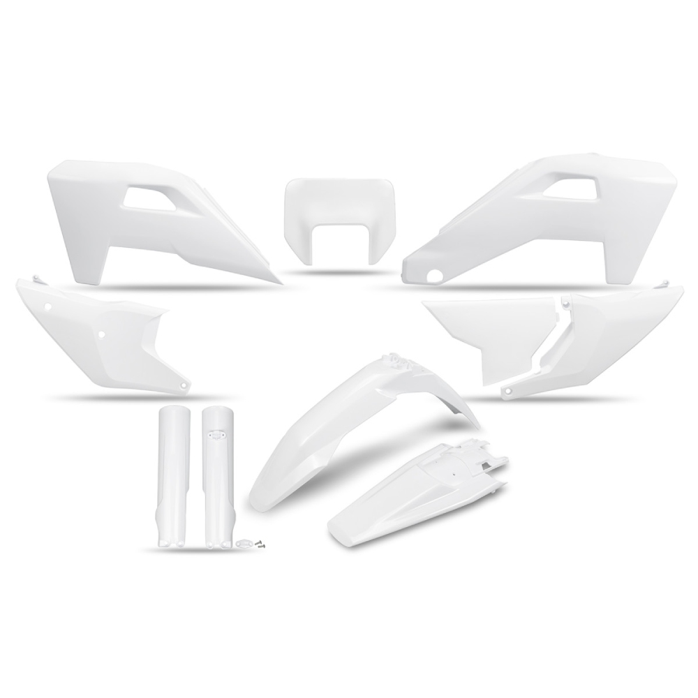 Kunststoff-Kit Husqvarna 450 FE (26) - farbe weiß HUKIT631F-040