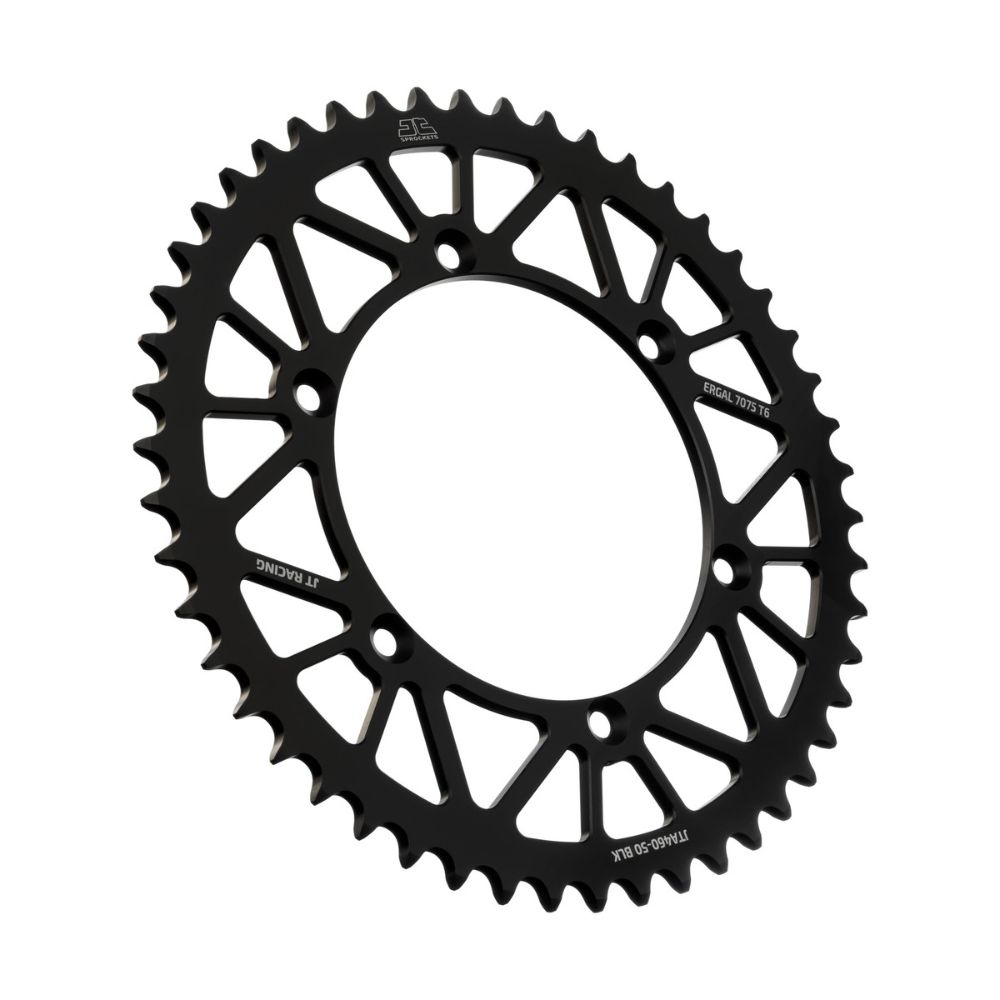 Hinterradritzel JT ergal Kawasaki KX 250 F (04-25) 50 zähne schwarz JTA460.50BLK