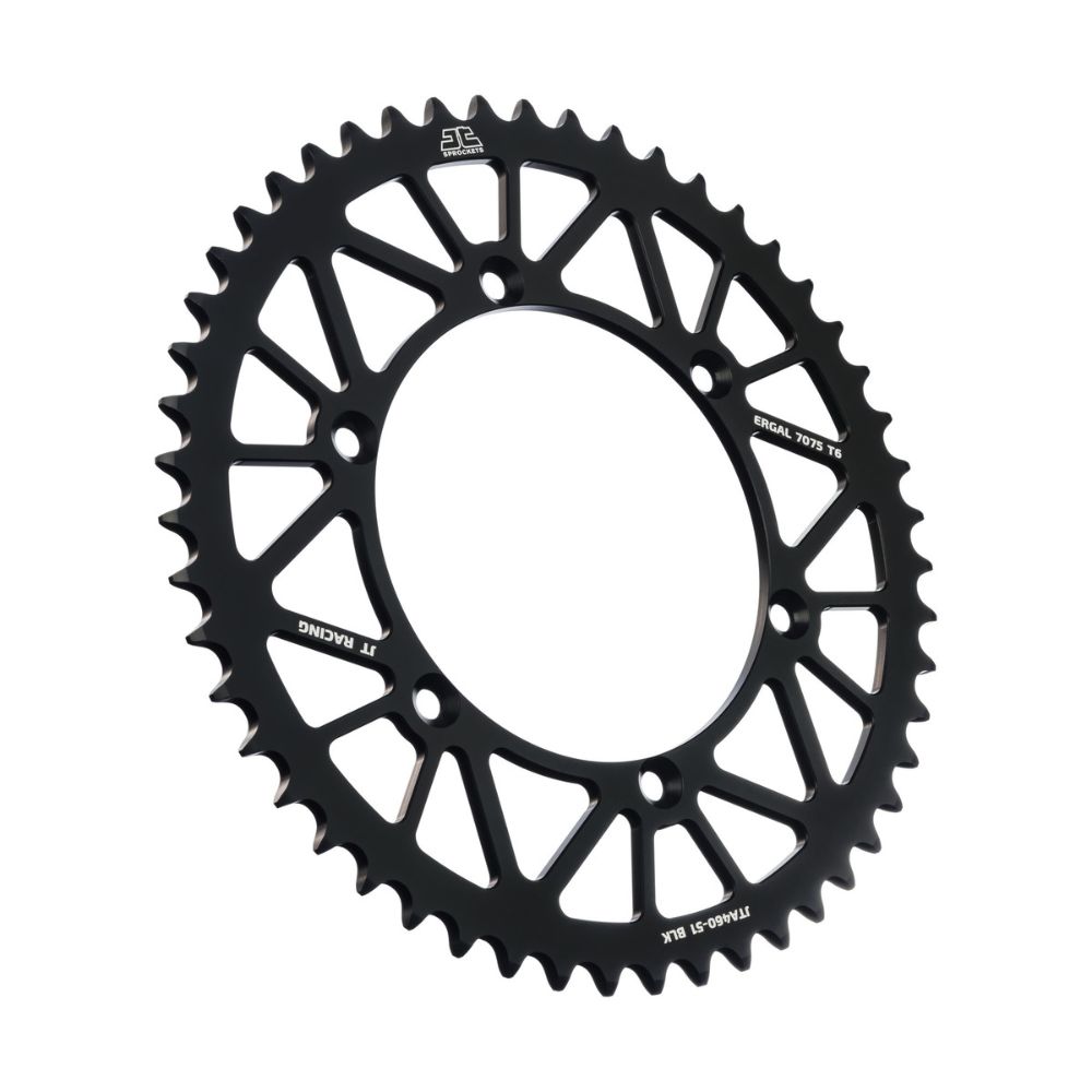 Hinterradritzel JT ergal Kawasaki KX 250 F (04-25) 51 zähne schwarz JTA460.51BLK