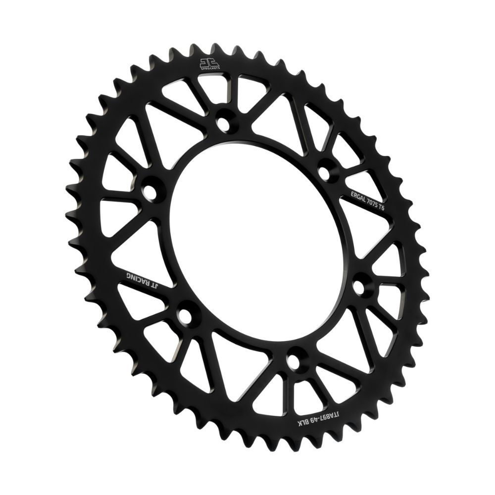 Hinterradritzel JT ergal Husaberg 250 TE (11-14) 49 zähne schwarz JTA897.49BLK