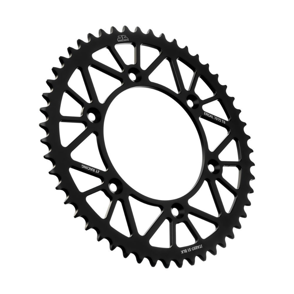 Hinterradritzel JT ergal Husaberg 125 TE (11-14) 51 zähne schwarz JTA897.51BLK