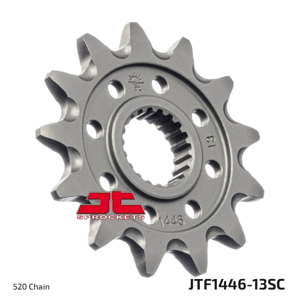 Vorderradritzel JT Kawasaki KX 250 F (06-25) 13 zähne Anti-Matsch JTF1446.13SC