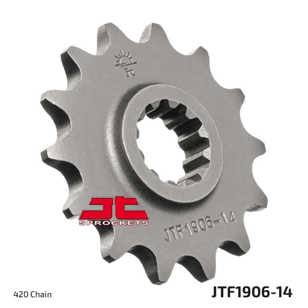 Vorderradritzel JT Husqvarna 65 TC (17-23) 14 zähne teilung 420 JTF1906.14