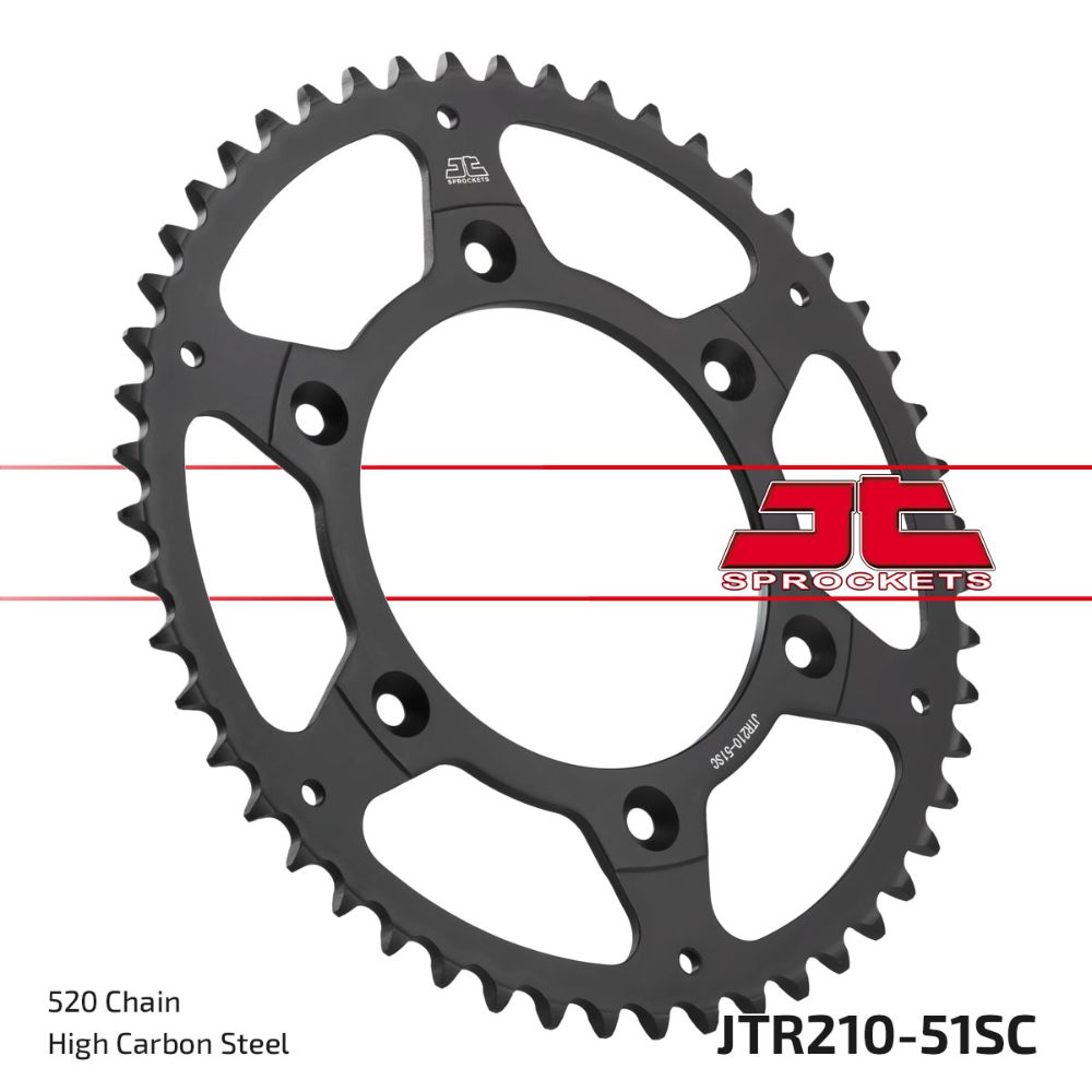 Hinterradritzel JT stahl Beta RR 200 (19-25) 51 zähne selbstreinigend JTR210.51SC