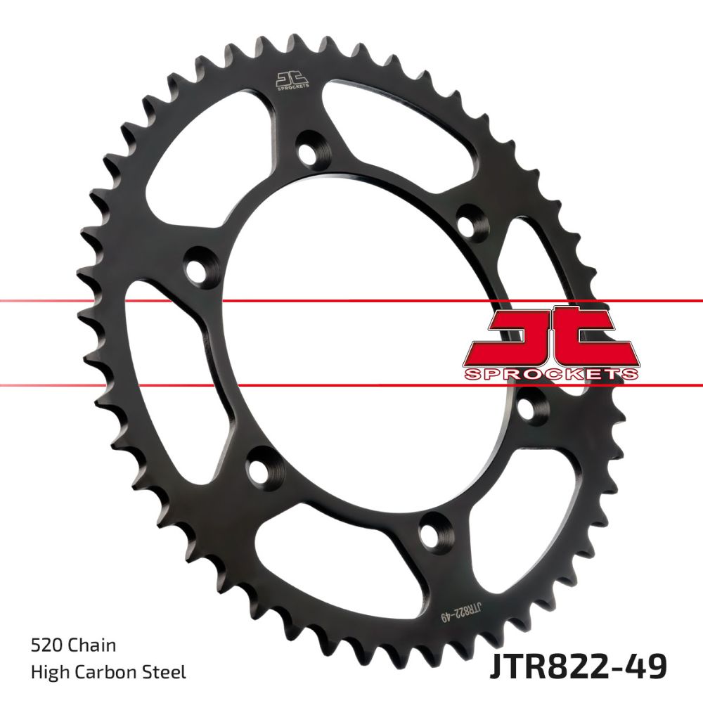 Hinterradritzel JT stahl Beta RR 400 (05-12) 49 zähne JTR822.49