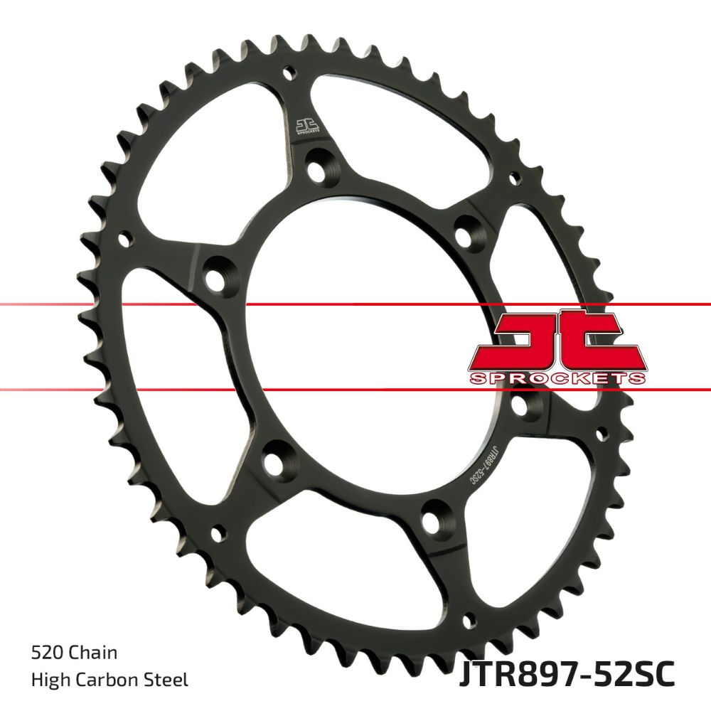 Hinterradritzel JT stahl Husaberg 300 TE (11-14) 52 zähne selbstreinigend JTR897.52SC