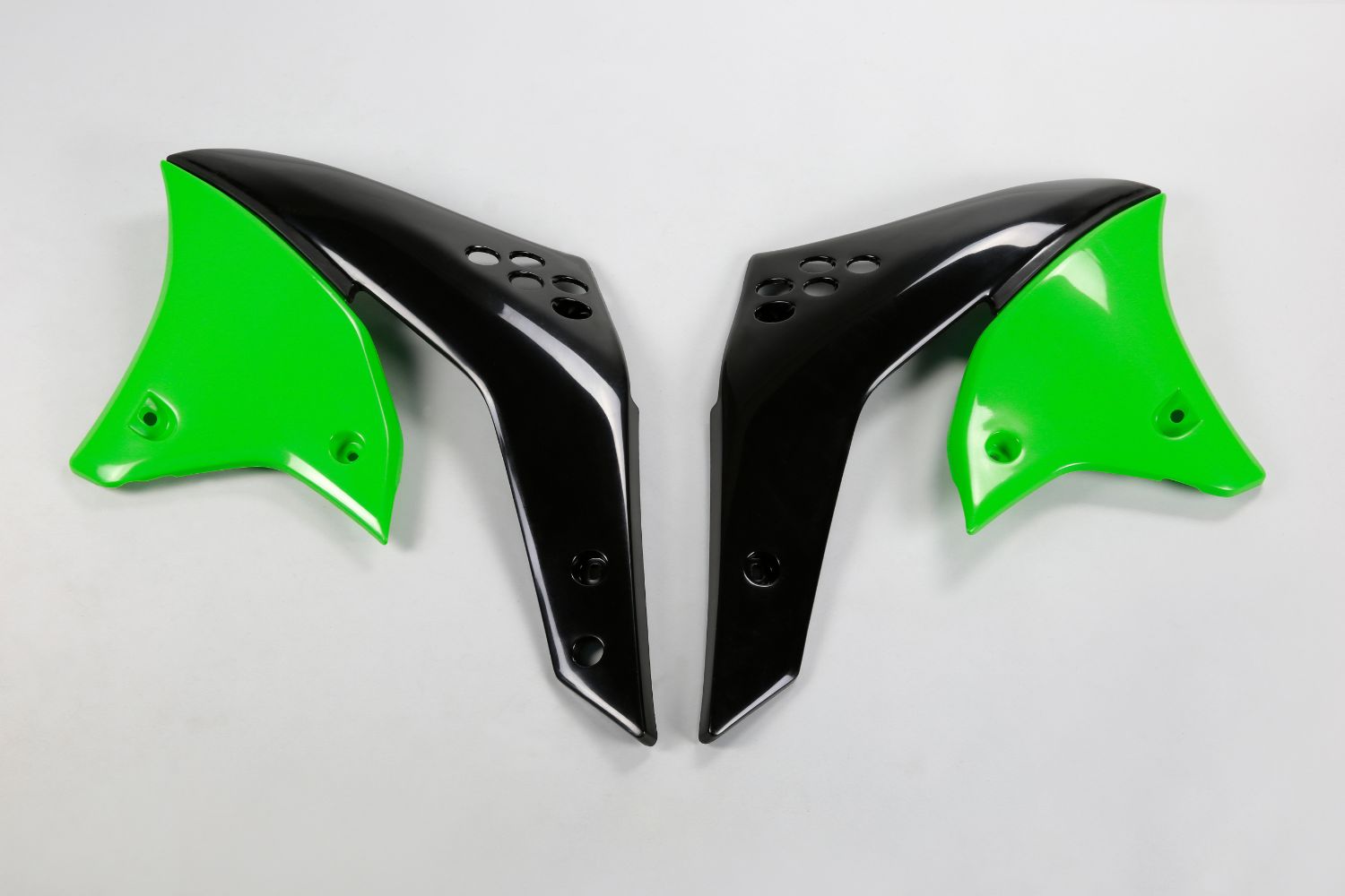 Kühlerverkleidungen Kawasaki KX 250 F (06) schwarz und grün* KA03767-026