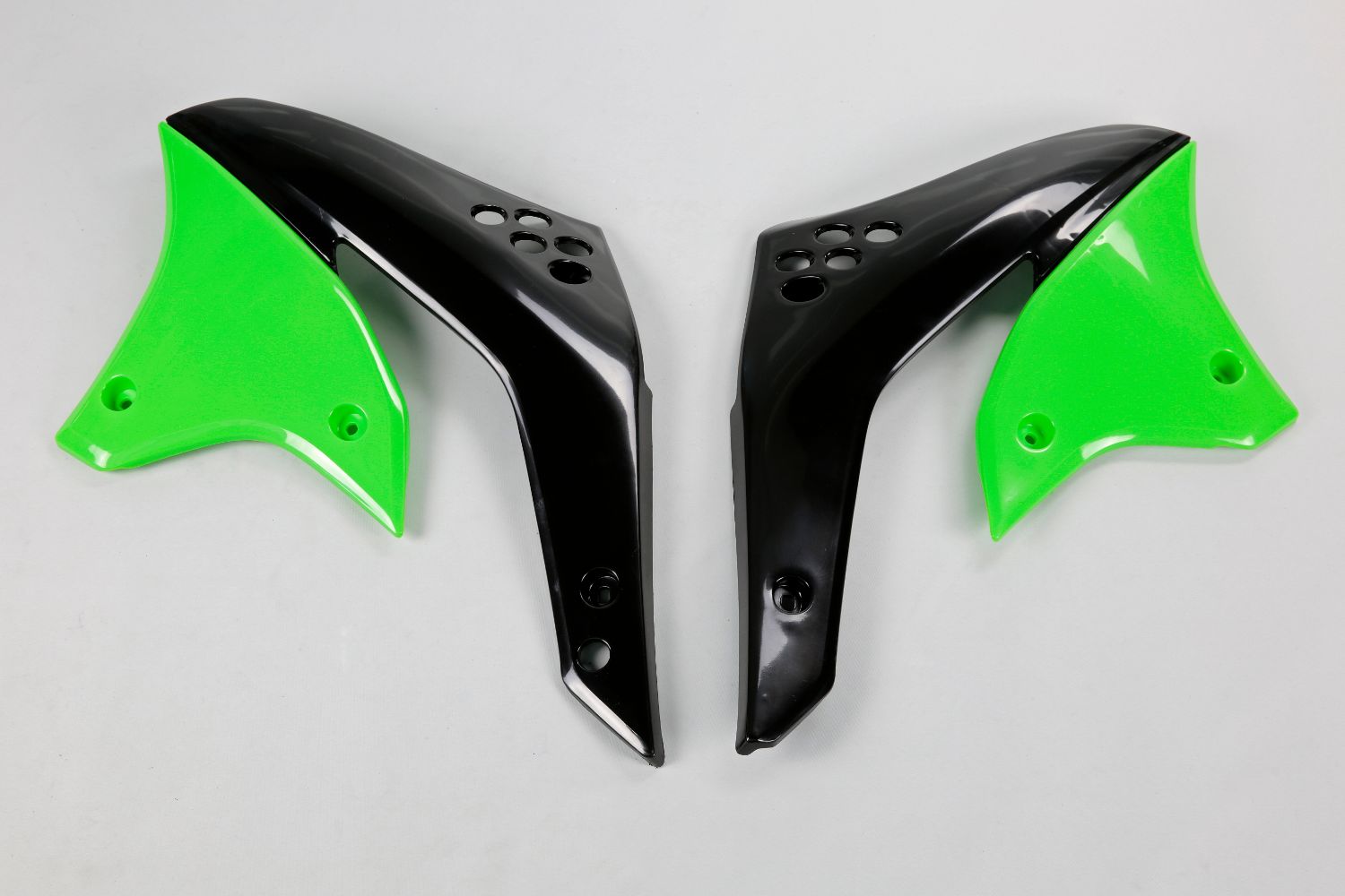 Kühlerverkleidungen Kawasaki KX 450 F (06) schwarz und grün* KA03770-026