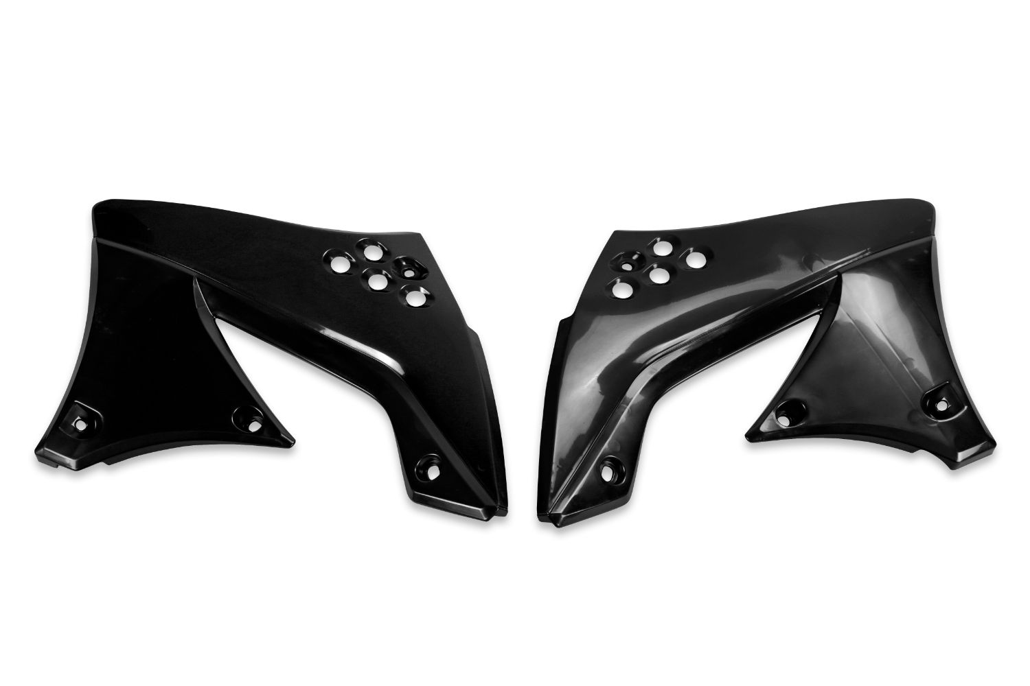 Kühlerverkleidungen Kawasaki KX 450 F (09-11) schwarz KA03799-001