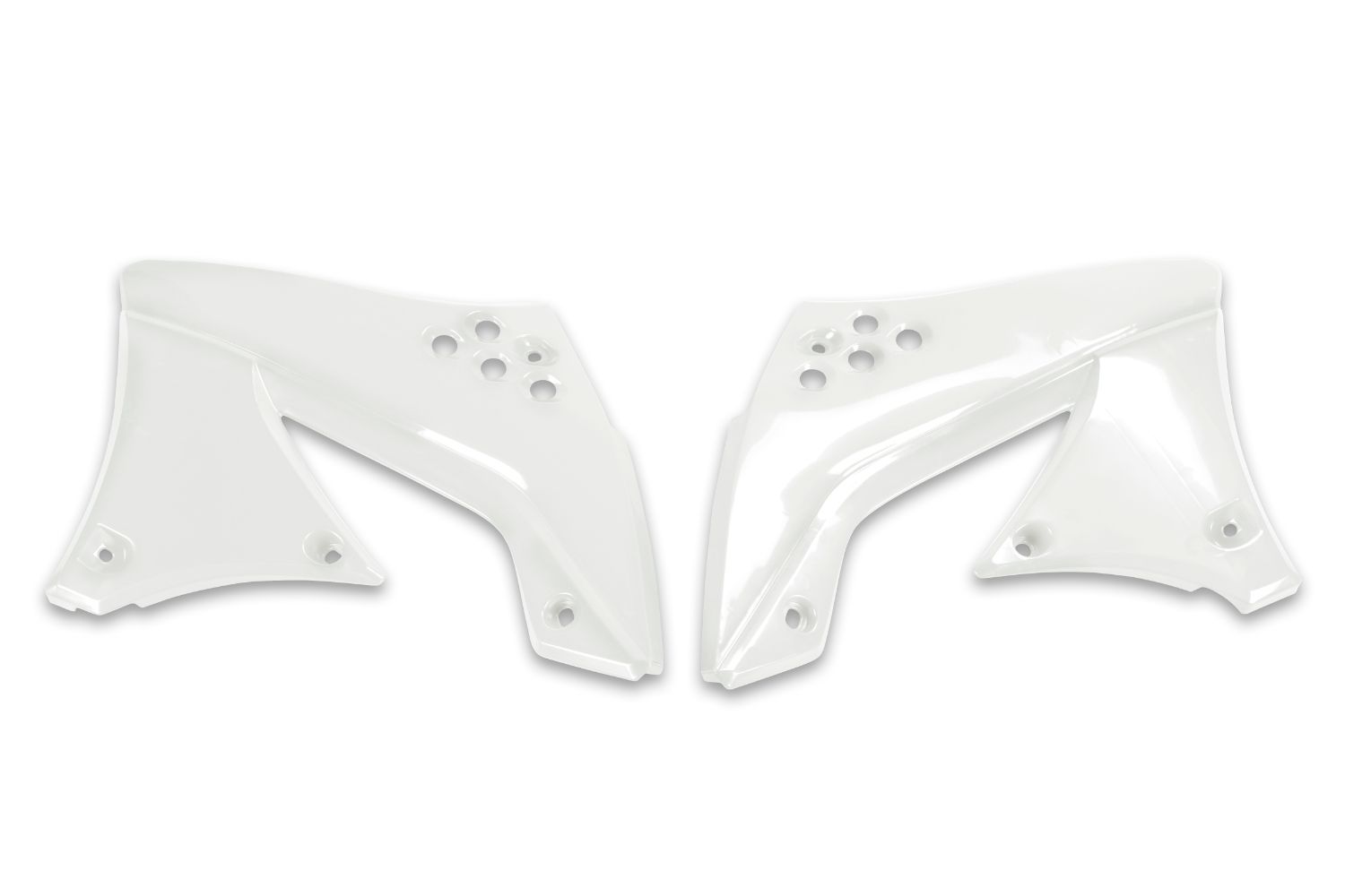 Kühlerverkleidungen Kawasaki KX 450 F (09-11) weiß KA03799-047