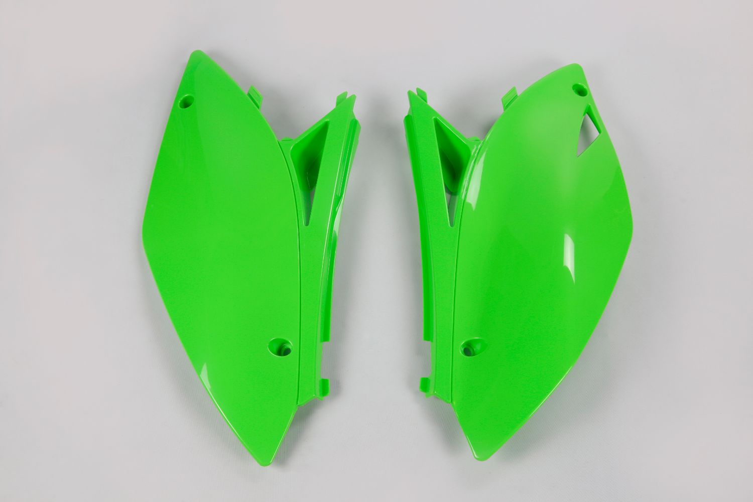 Seitliche Startnummerntafeln Kawasaki KX 450 F (09-11) grün KA04700-026