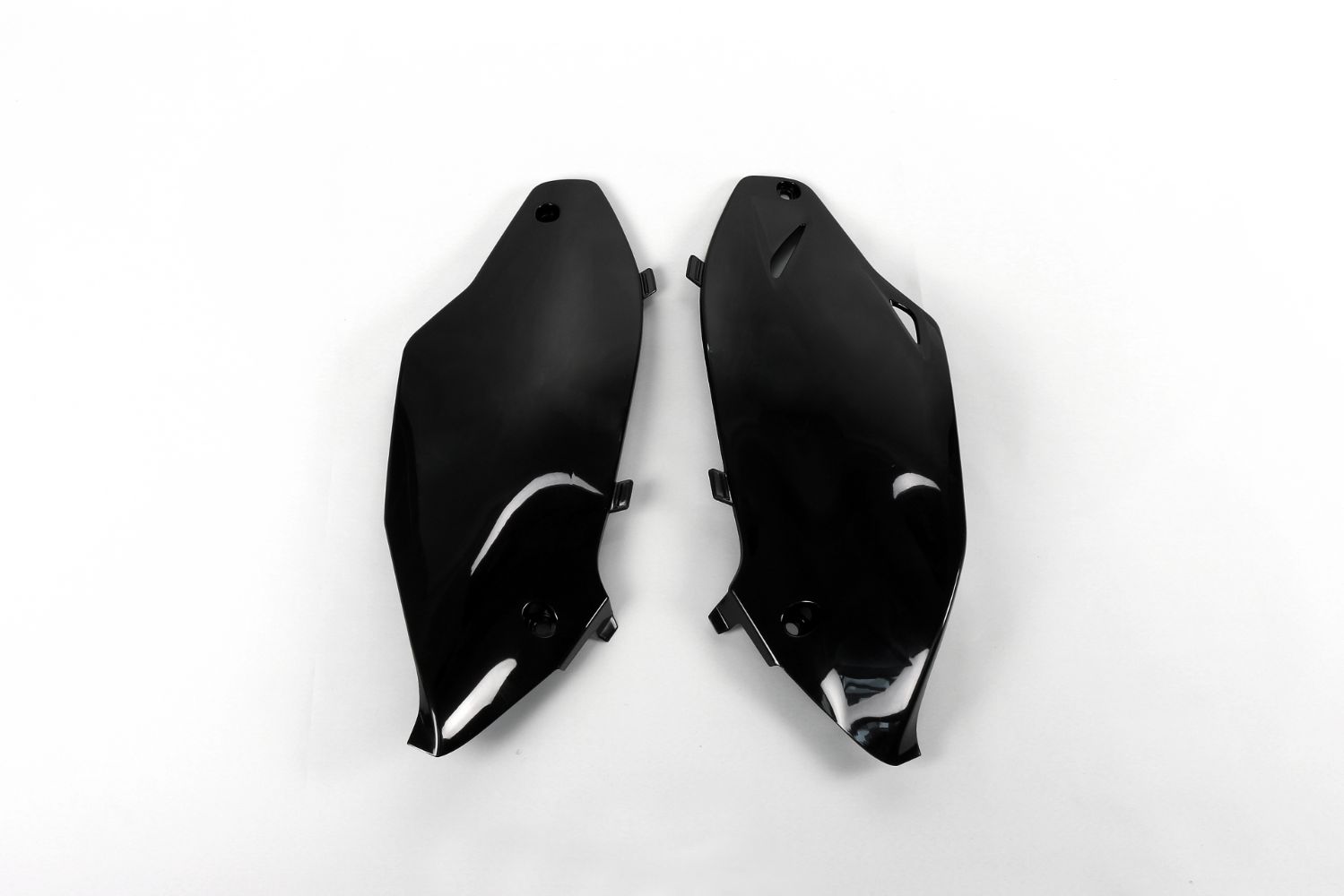 Seitliche Startnummerntafeln Kawasaki KX 450 F (12-15) schwarz KA04720-001