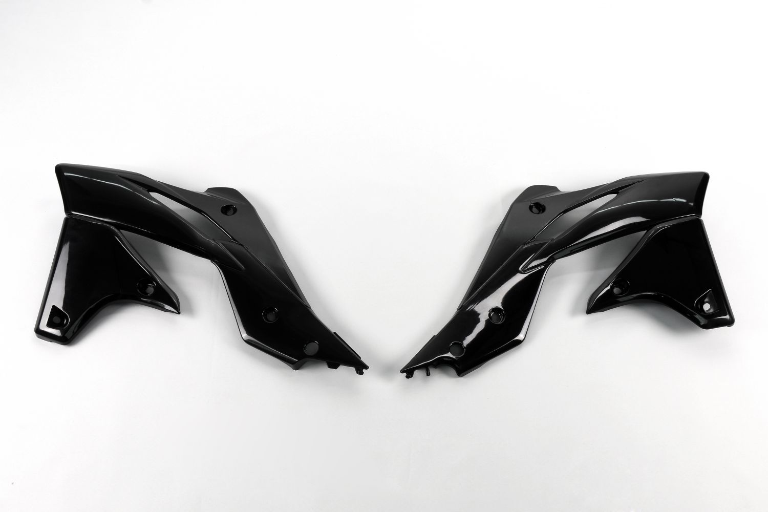 Kühlerverkleidungen Kawasaki KX 250 F (13-16) schwarz KA04725-001