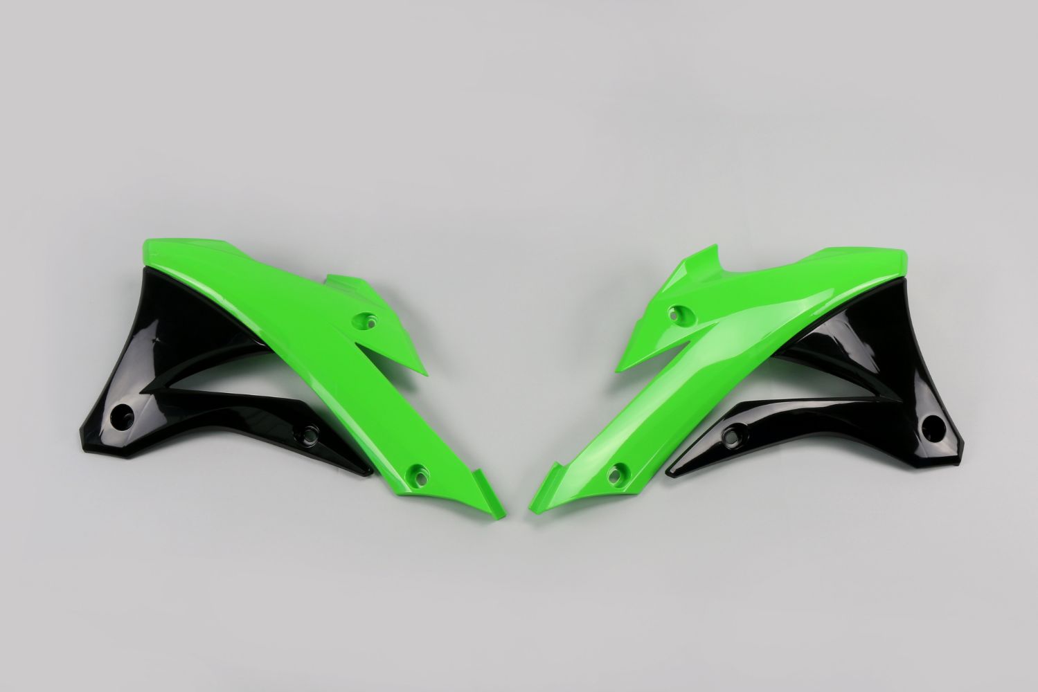 Kühlerverkleidungen Kawasaki KX 85 (14-21) grün und schwarz* KA04728-999