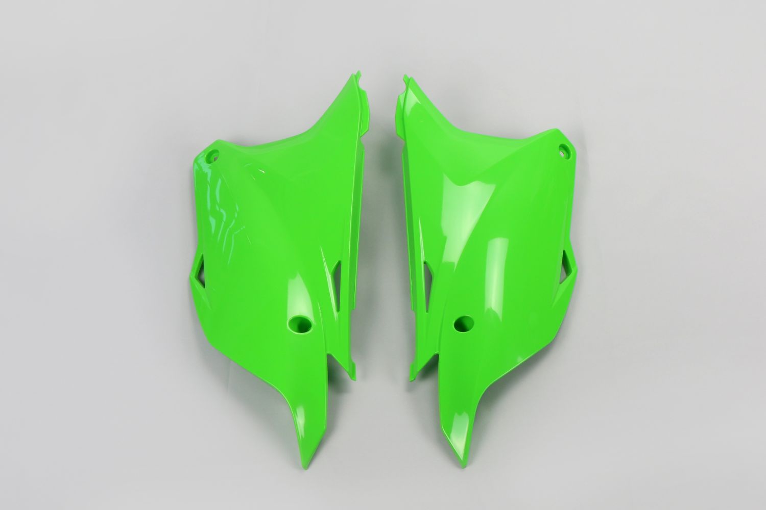 Seitliche Startnummerntafeln Kawasaki KX 85 (14-26) grün* KA04729-026