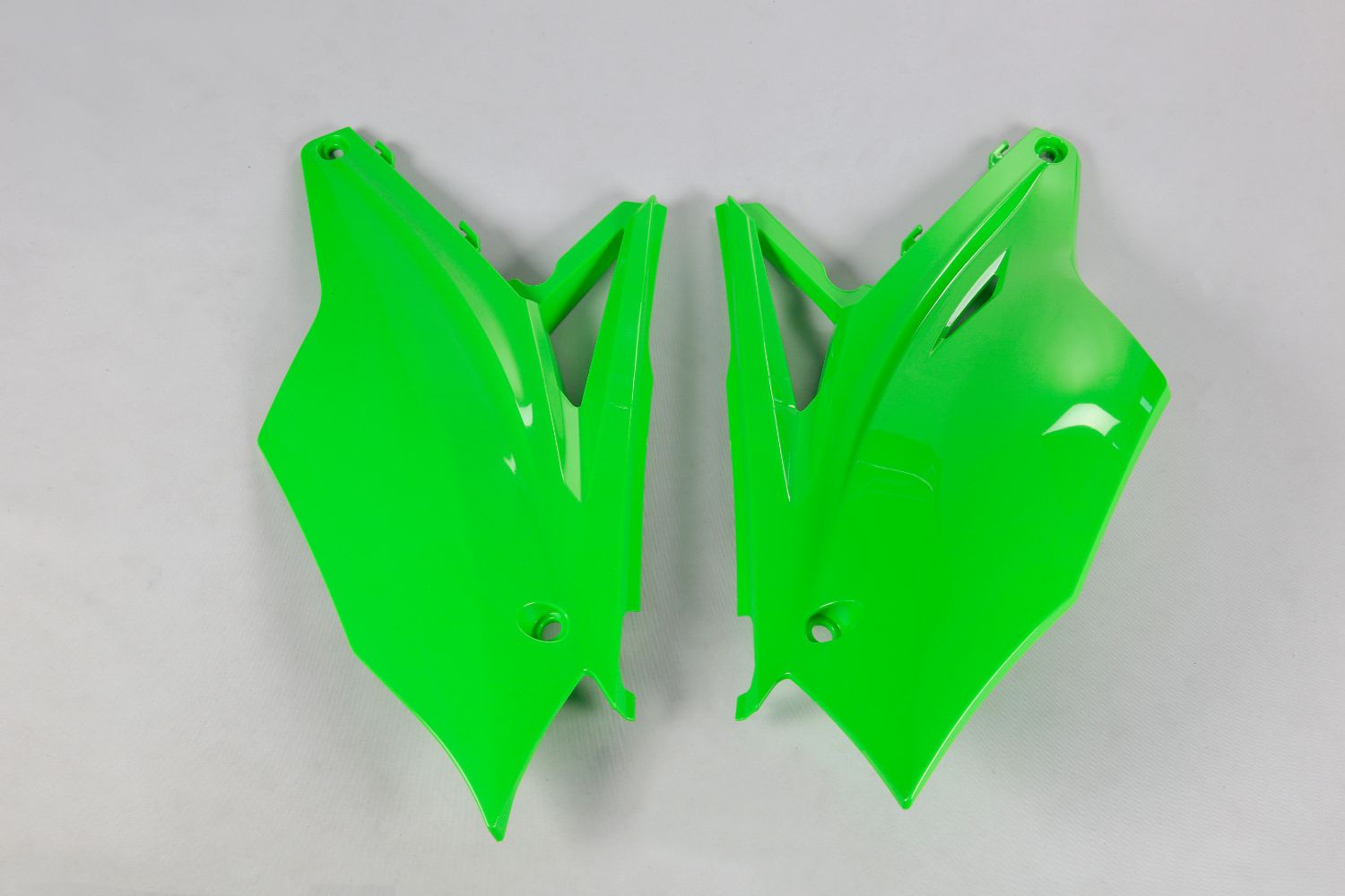 Seitliche Startnummerntafeln Kawasaki KX 250 F (17-20) grün KA04737-026
