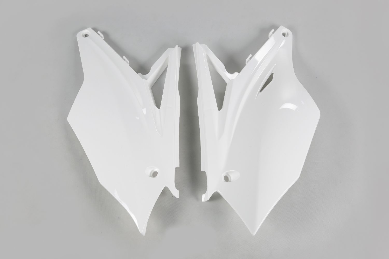 Seitliche Startnummerntafeln Kawasaki KX 250 F (17-20) weiß* KA04737-047