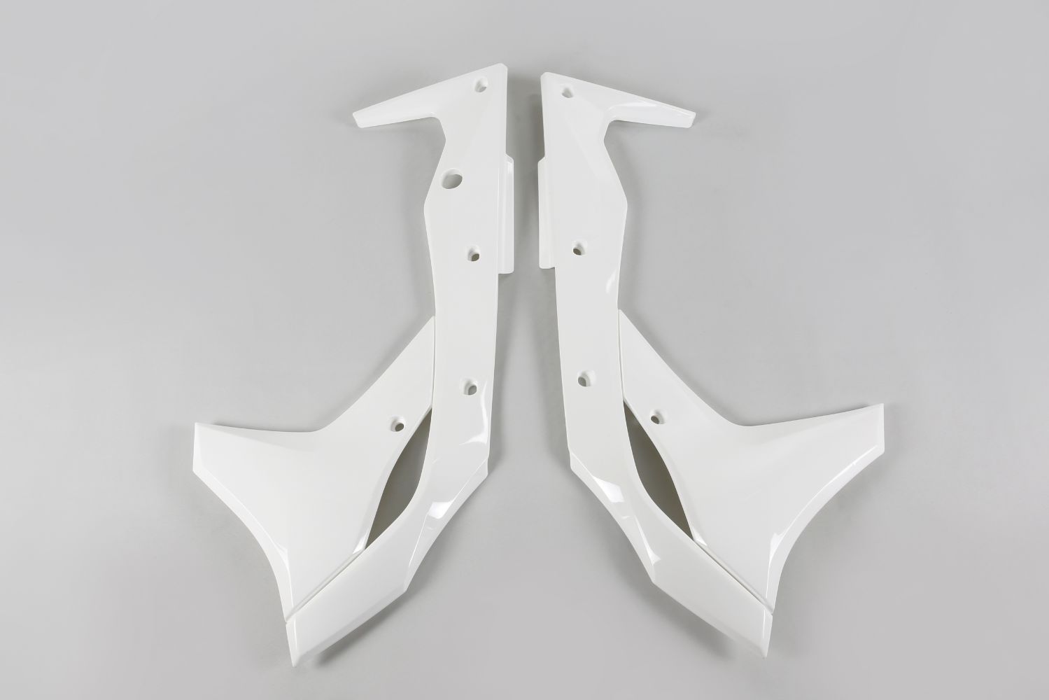 Kühlerverkleidungen Kawasaki KX 250 F (17-20) weiß KA04747-047