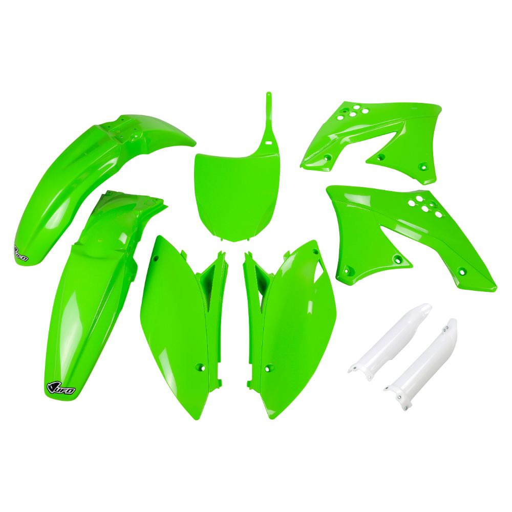 Kunststoff-Kit Kawasaki KX 250 F (09-12) - farbe grün KAKIT212F-026
