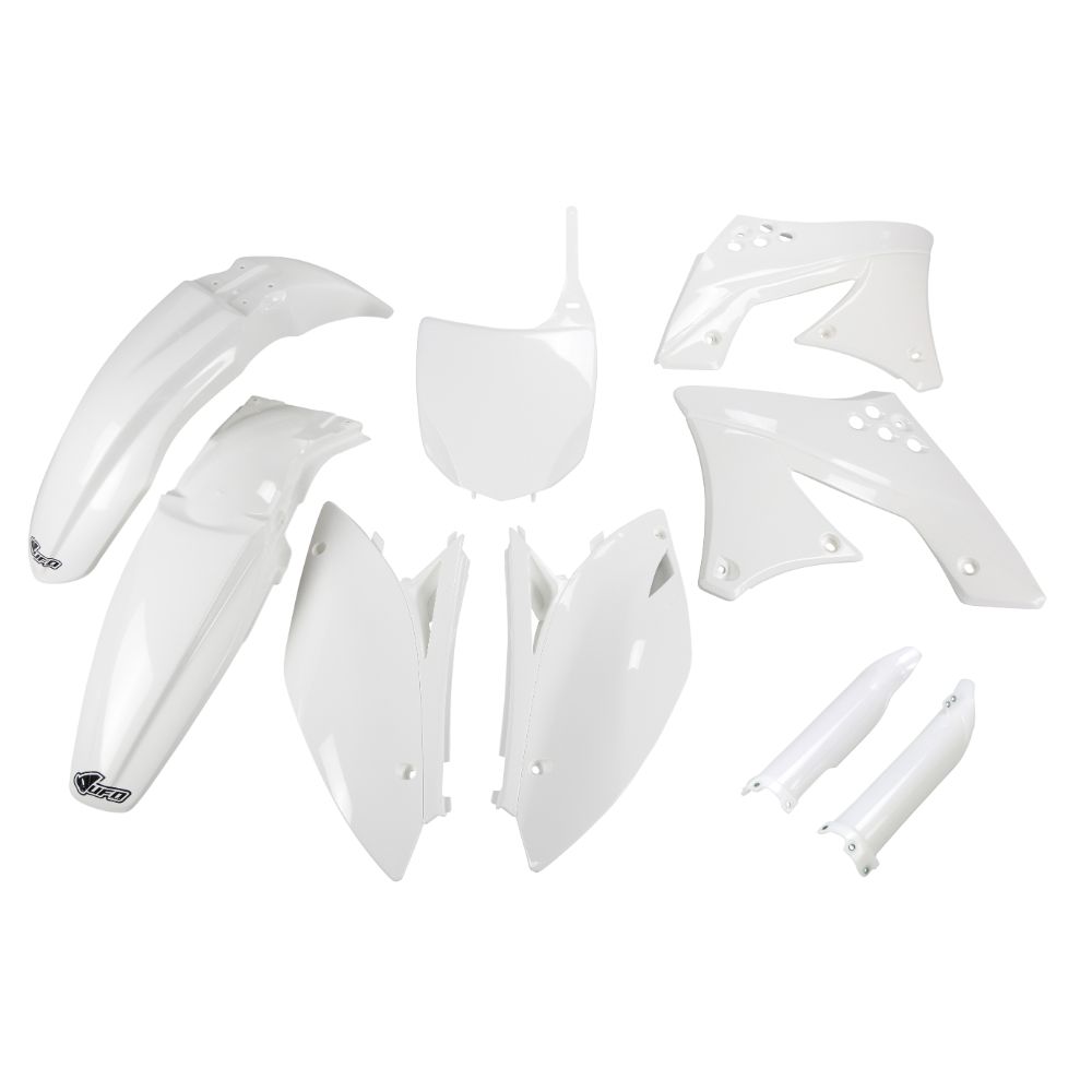 Kunststoff-Kit Kawasaki KX 250 F (09-12) - farbe weiß KAKIT212F-047