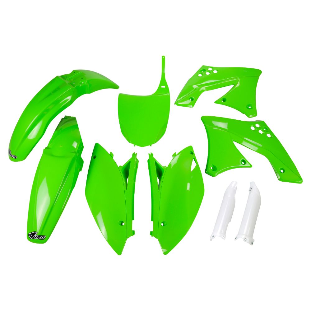 Kunststoff-Kit Kawasaki KX 450 F (09-11) - farbe grün KAKIT213F-026