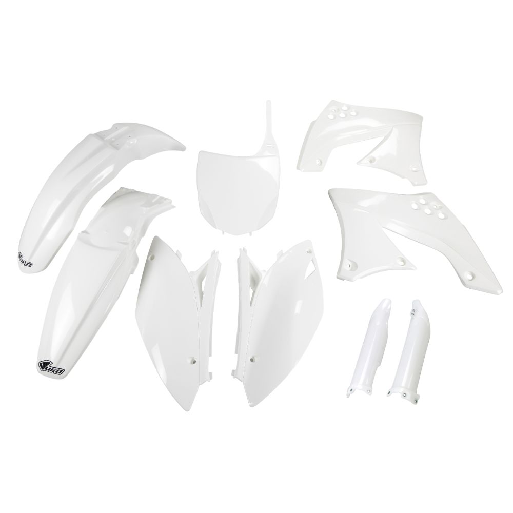Kunststoff-Kit Kawasaki KX 450 F (09-11) - farbe weiß KAKIT213F-047