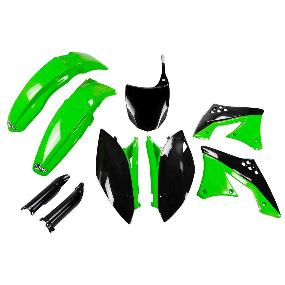 Kunststoff-Kit Kawasaki KX 250 F (10-11) - farbe OEM KAKIT215F-999