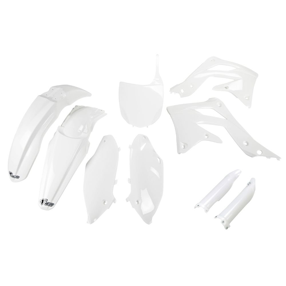 Kunststoff-Kit Kawasaki KX 450 F (12) - farbe weiß KAKIT217F-047