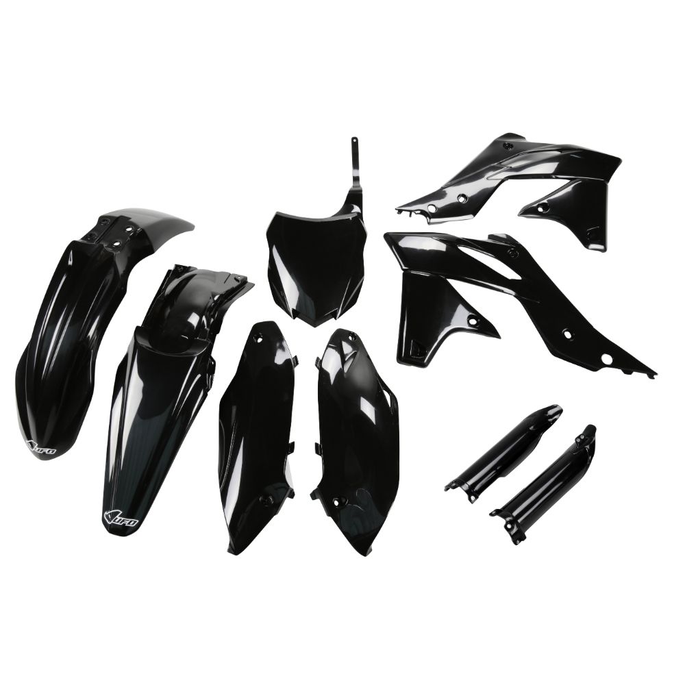 Kunststoff-Kit Kawasaki KX 250 F (13-16) - farbe schwarz KAKIT219F-001