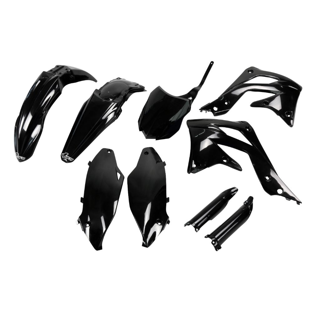 Kunststoff-Kit Kawasaki KX 450 F (13-15) - farbe schwarz KAKIT220F-001