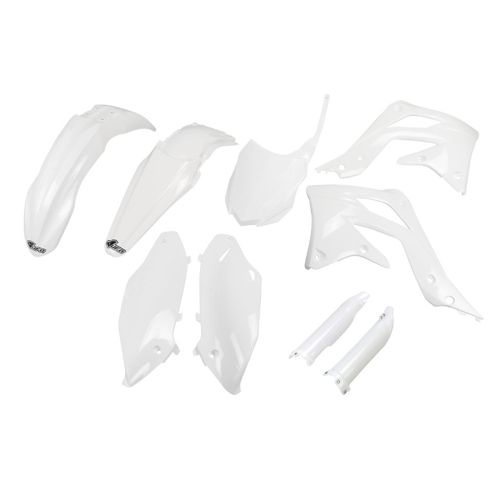 Kunststoff-Kit Kawasaki KX 450 F (13-15) - farbe weiß KAKIT220F-047