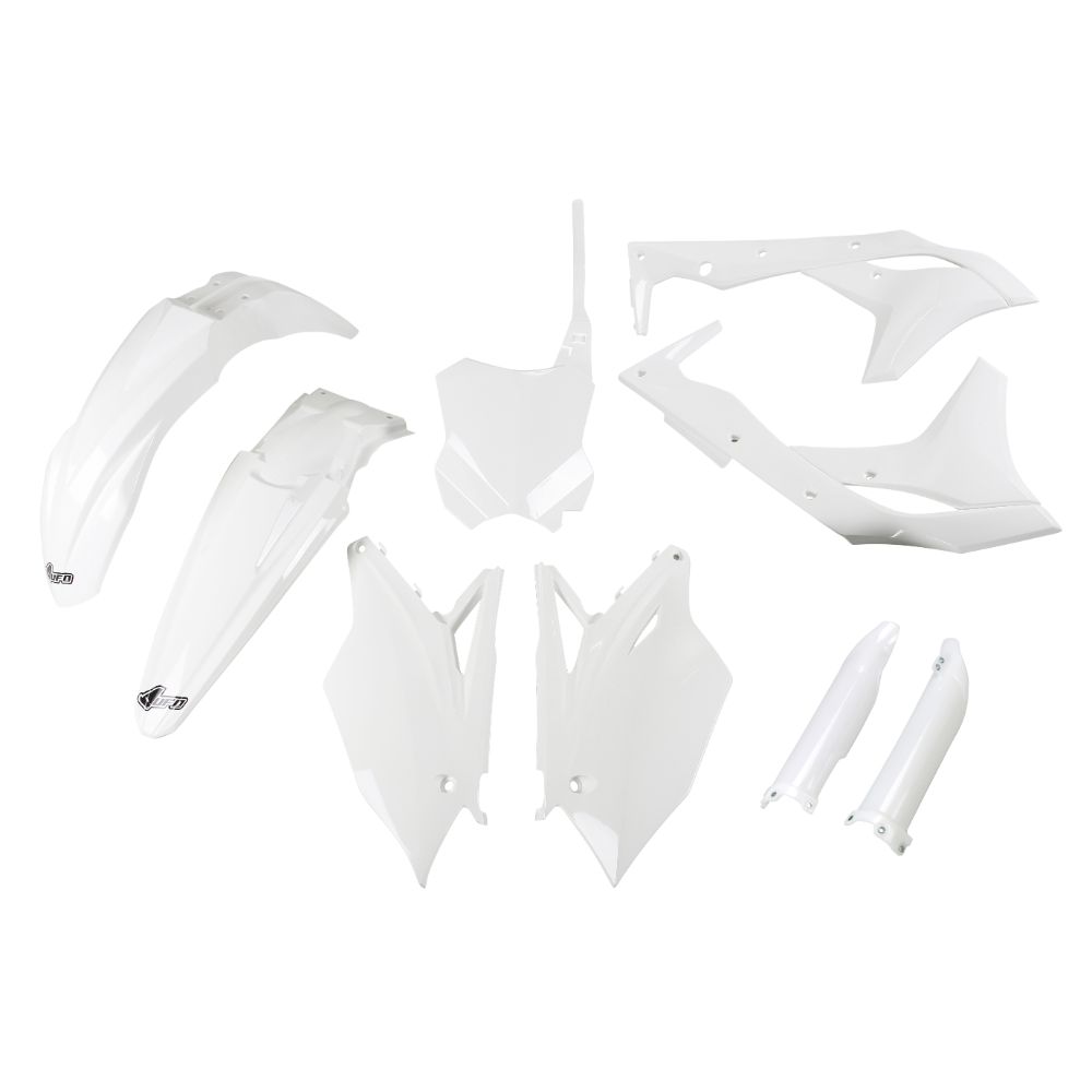 Kunststoff-Kit Kawasaki KX 250 F (17) - farbe weiß KAKIT224F-047