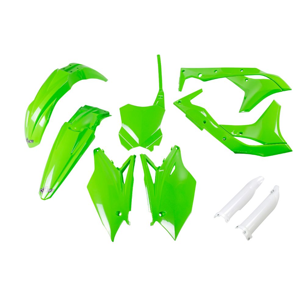 Kunststoff-Kit Kawasaki KX 250 F (18-20) - farbe grün KAKIT225F-026