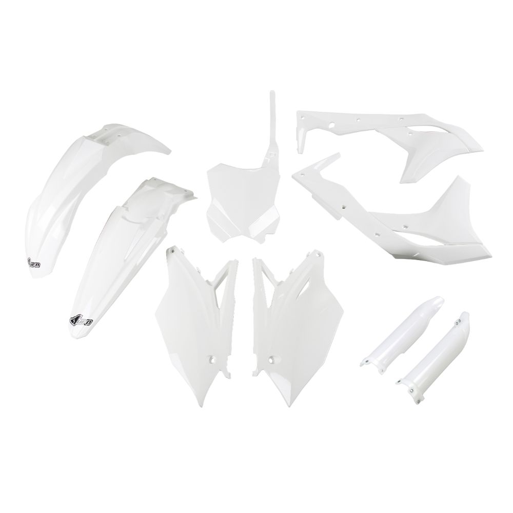 Kunststoff-Kit Kawasaki KX 250 F (18-20) - farbe weiß KAKIT225F-047